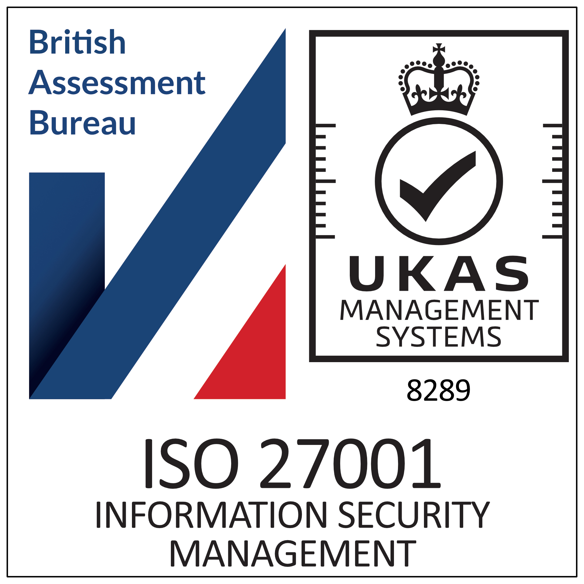 Certification ISO 27001 — sécurité de l'information