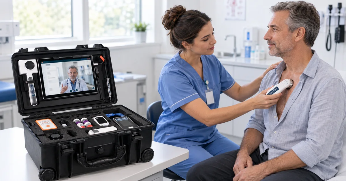 Kits d'examen en télémédecine pour équipes cliniques (2026) : TytoCare, Nonagon, GlobalMed et MedConnect comparés