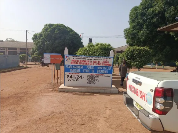 Primary healthcare center in the Boundiali network, Ivory Coast
