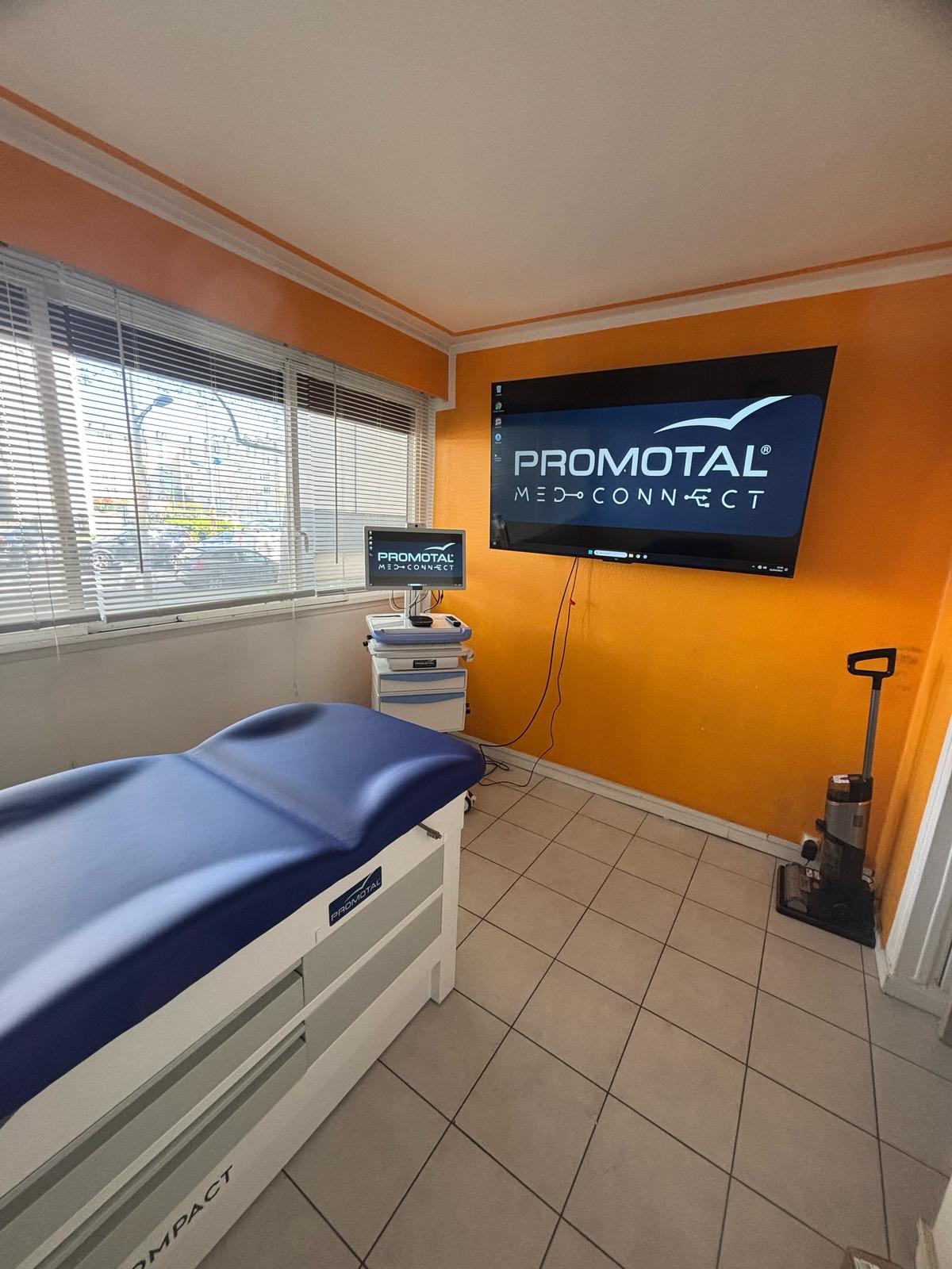 MedConnect cart installation in health center