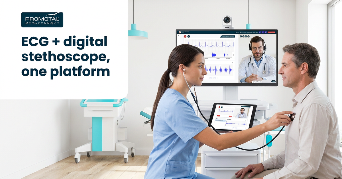 Best All-in-One Telemedicine Platforms With ECG and Digital Stethoscope Support