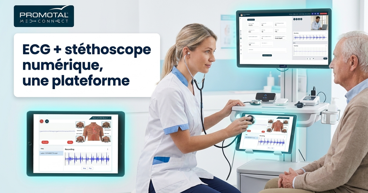 Les meilleures plateformes de télémédecine tout-en-un avec ECG et stéthoscope numérique