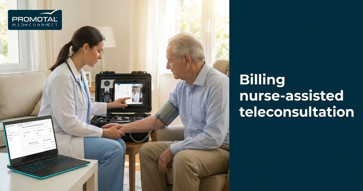 Billing assisted teleconsultation by a nurse (2026)