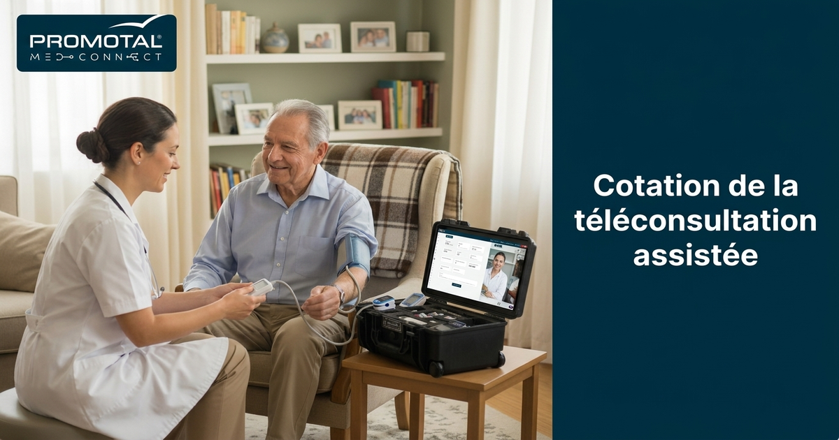 Cotation de la téléconsultation assistée infirmier (2026)