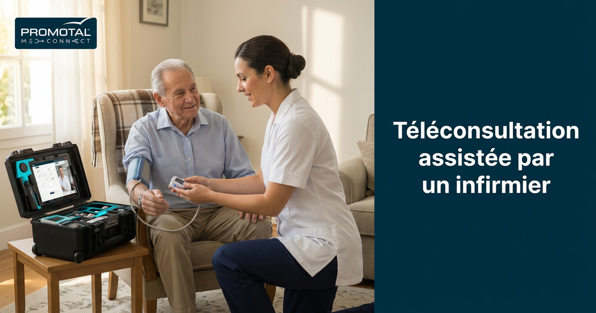 Téléconsultation assistée par un infirmier (IDEL) : guide 2026