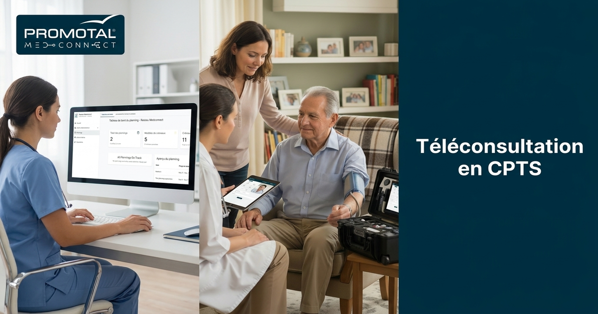 Téléconsultation en CPTS : logiciel et coordination infirmier