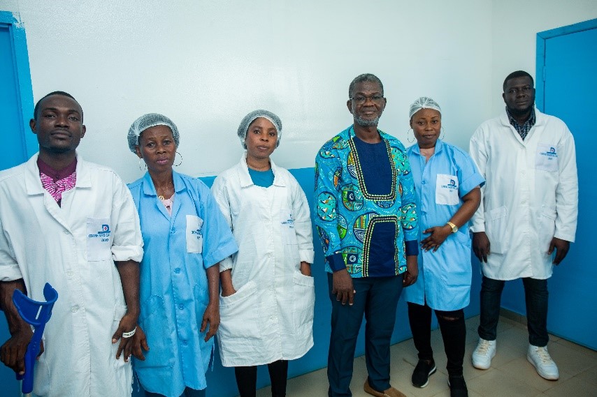 Ophir Technologies team in Ivory Coast