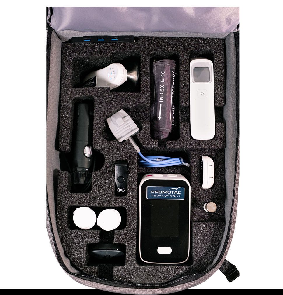 MedConnect telemedicine backpack
